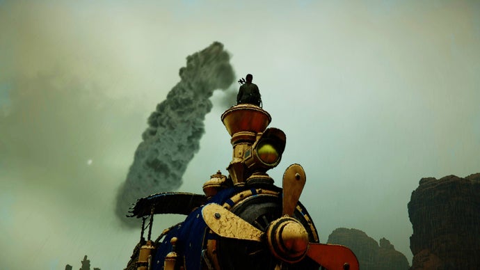 Crimson Desert might be an open world jumble of loose ends, but I can’t resist its sexy towers and ghost trains