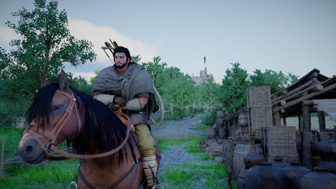 Crimson Desert’s latest patch adds new mounts, makes slapping NPCs with trees a crime, and reportedly junks the infamous AI paintings