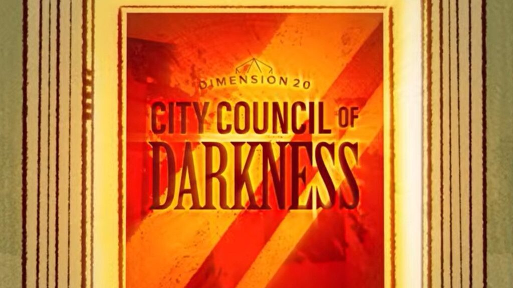 Dropout’s Newest Trailer for Dimension 20 City Council of Darkness Embraces Some New Kindred