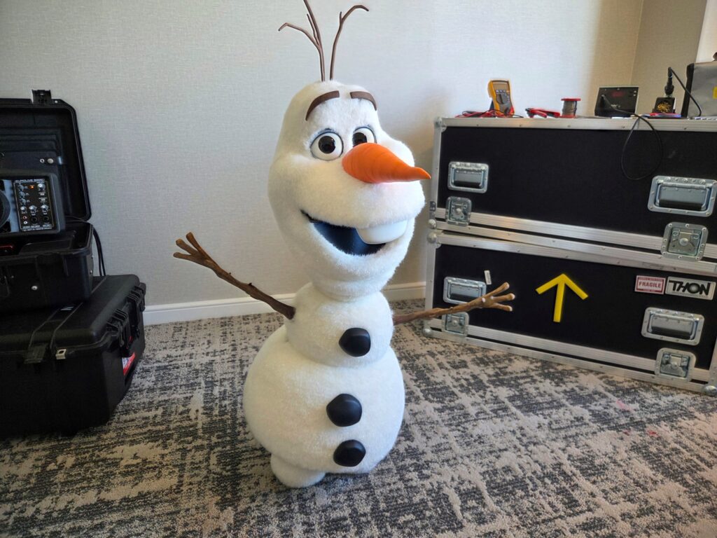 I met Olaf — the Frozen robot who might be the future of Disney Parks