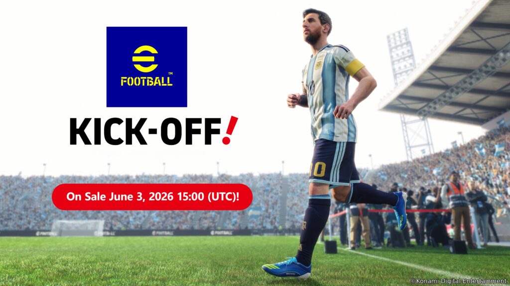 eFootball Kick-Off! is coming to Switch 2 on June 5