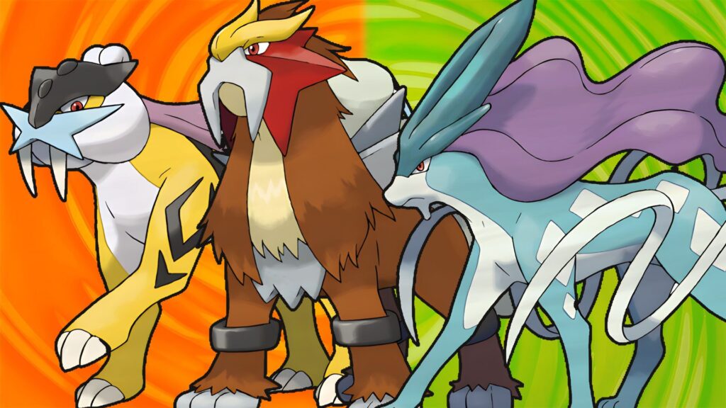 Raikou, Entei, and Suicune Location in Pokémon FireRed & LeafGreen