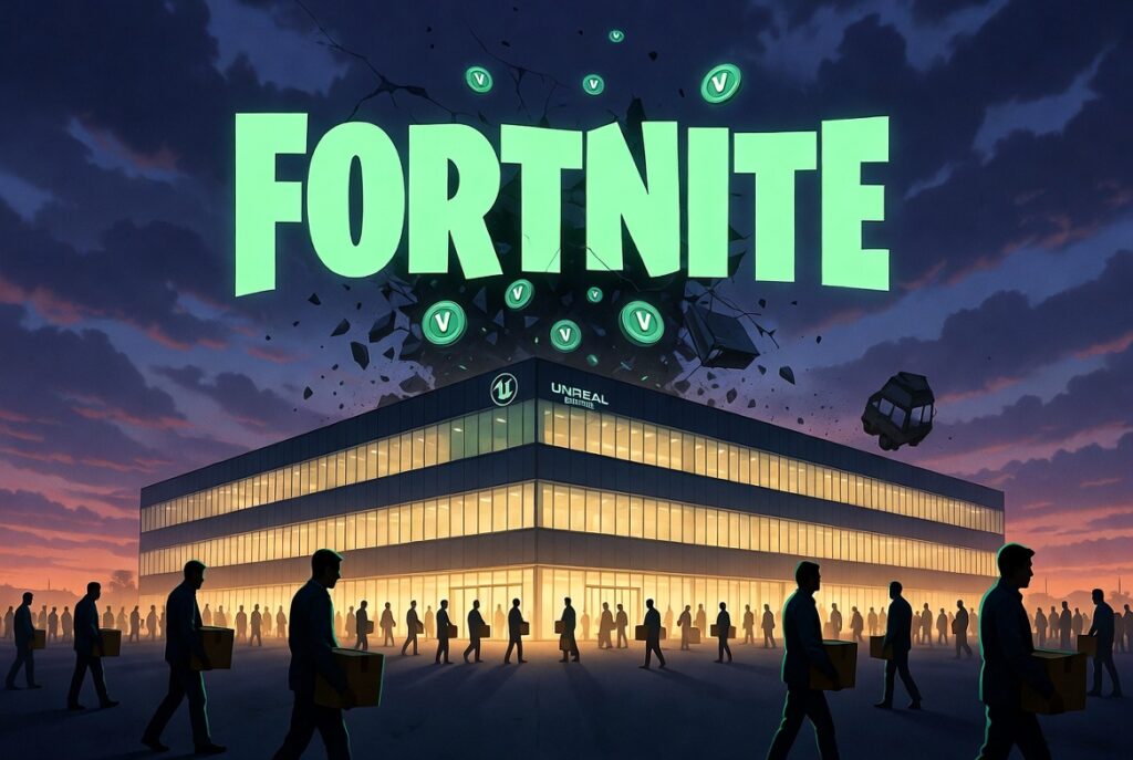Epic Games Announces Major 2026 Layoffs: Over 1,000 Jobs Cut as Fortnite Engagement Drops
