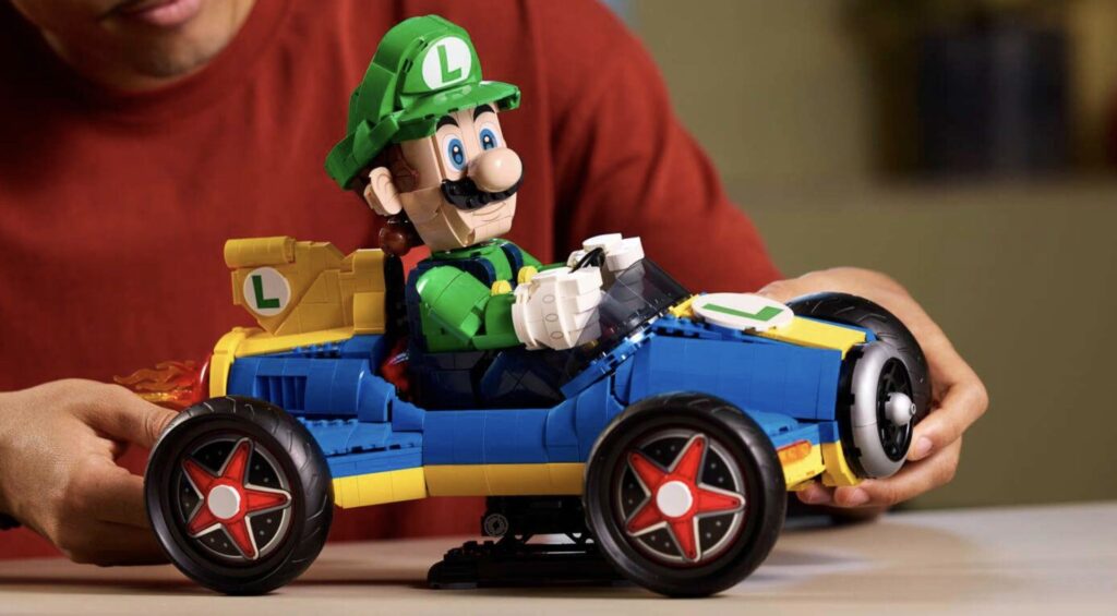 18+ Lego Mario Kart Set Starring Luigi Is Now Available For Pre-Order
