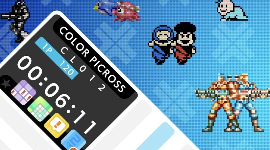 Picross S Konami Antiques Edition Features Castlevania, Contra, And More