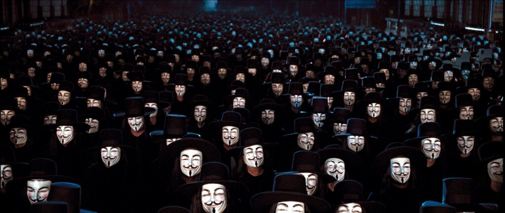 V for Vendetta was ahead of its time. 20 years later, reality has finally caught up.