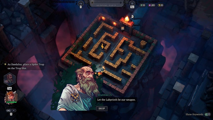 ‘The teenagers have it coming’ I tell myself as I set another spike trap in this Greek myth-infused tower defense game