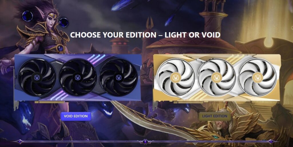 MSI presents two RTX 5070 graphics cards featuring World of Warcraft: Midnight