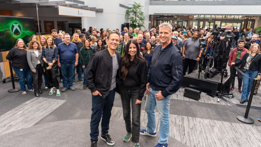 At Microsoft’s big Xbox all-hands meeting, leaders paid tribute to the team, Sarah Bond, Phil Spencer, and the future — “We are going to start with console, and make sure that we understand that this is our reference experience.”