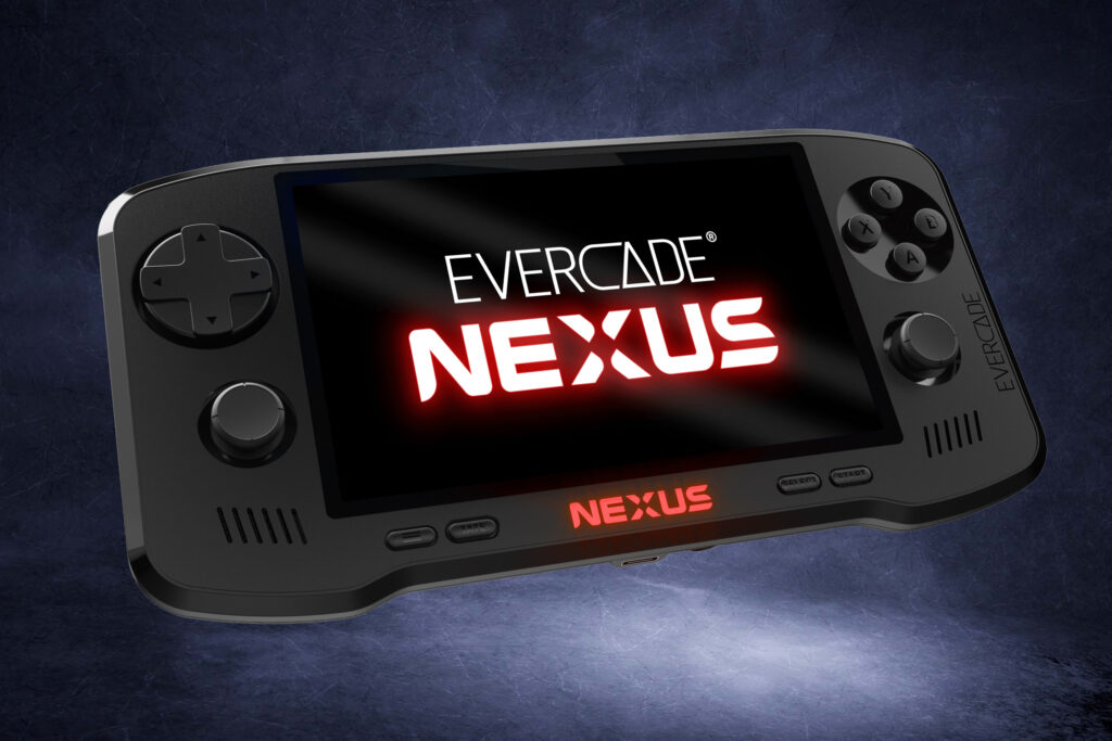 Evercade’s new handheld has a larger screen and dual thumbsticks for 3D games