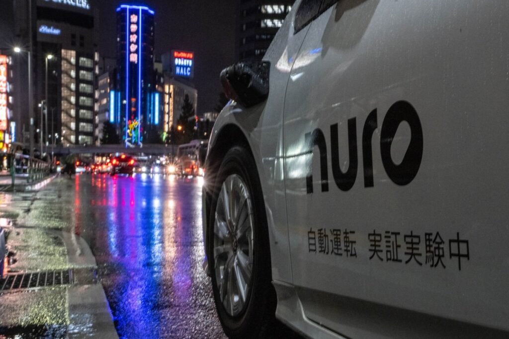 Nuro is testing its autonomous vehicle tech on Tokyo’s streets