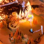 Painted Kingdoms combines real-time strategy with firefighting on lavish maps made entirely of paper
