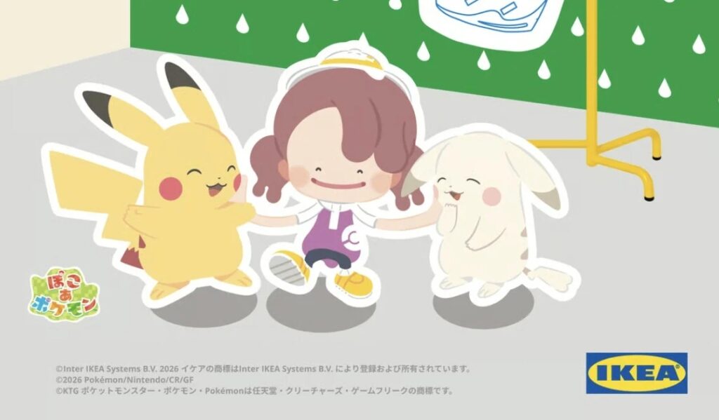 Pokémon Pokopia and IKEA are teaming up to add a special island