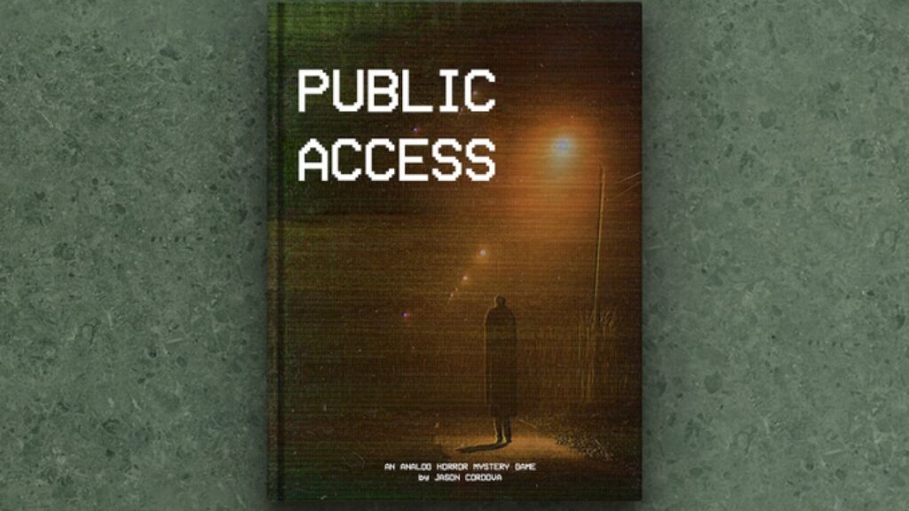 Public Access Kickstarter Campaign Sweeps Platform, Providing Print Version of the Analog Horror Mystery RPG