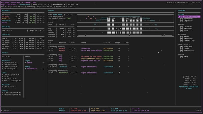 “It is meant to be lived in” – grand strategy game Riftborne offers “months” of galactic scheming and no actual graphics