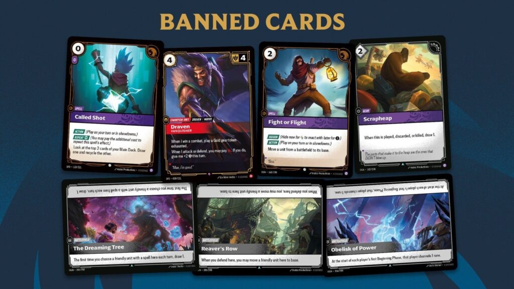 Riot Games Announces First Riftbound Ban List for League of Legends TCG