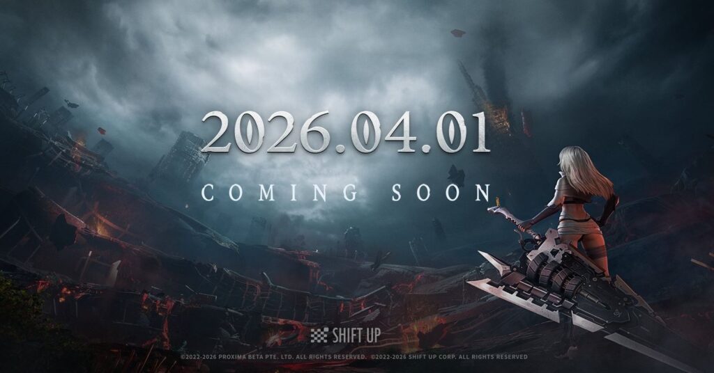 Shift Up (Stellar Blade) is teasing an announcement for April 1