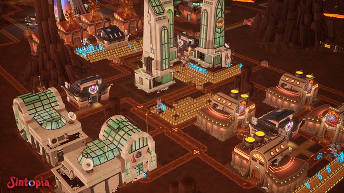 Tycoon god game Sintopia is Black & White above, Dungeon Keeper below, and it’s releasing in April
