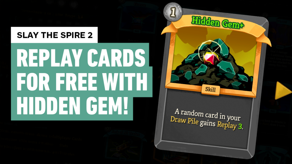 Slay the Spire 2 – Hidden Gem Explained (How Replay Works)