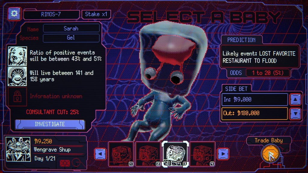 Space Warlord Baby Trading Simulator