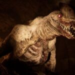 Jurassic Park, parkour and Five Nights At Freddy’s meet in Terrible Lizards, in which you must go faster