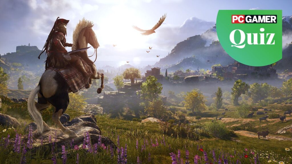 How many games can you identify just from a screenshot of their open world?