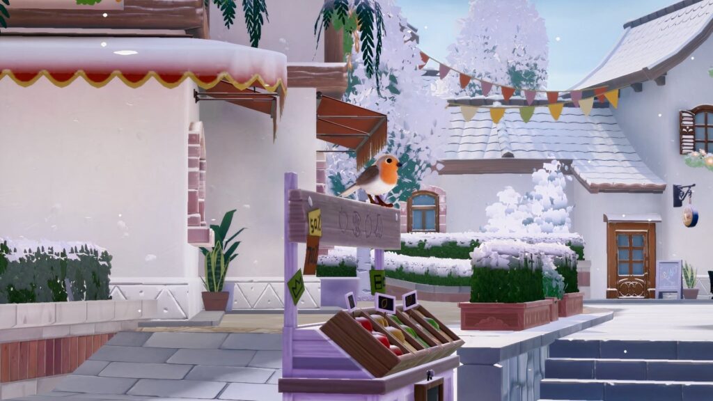 European Robin Location in Heartopia