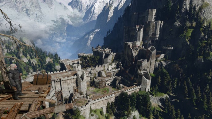 Witcher 3 REDkit modding whizz expands Kaer Morhen to match its Witcher 1 equivalent, with references galore