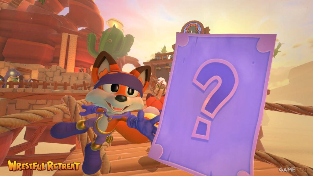 All Wrestful Retreat’s Letters & Hidden Page in New Super Lucky’s Tale