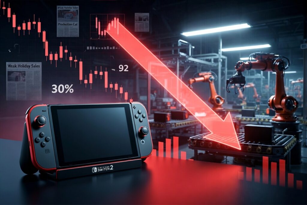 Nintendo Cuts Switch 2 Production by Over 30% on Weak Holiday Sales: Bloomberg Report Details