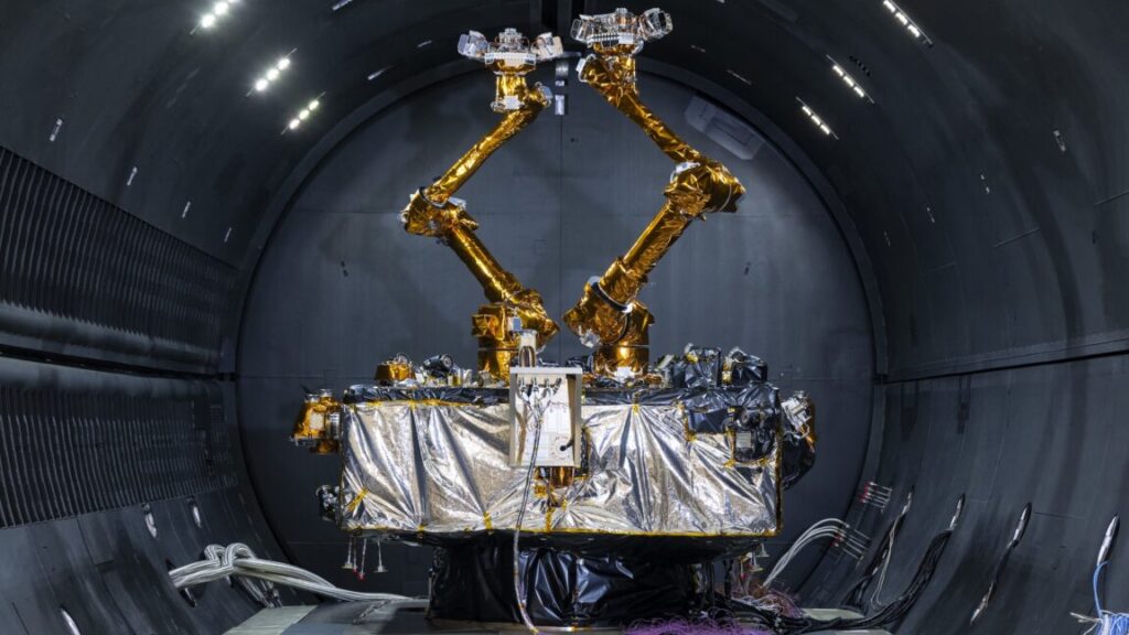 This is the world’s most advanced robotic servicing satellite—that we know about