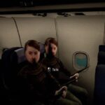 Serve refreshments and spot demons in Night Plane, a PSX-style horror job sim about being a flight attendant in 1999