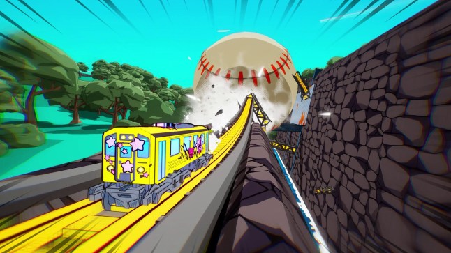 Denshattack! review – Jet Set Radio with trains