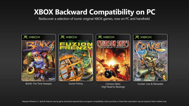 Original Xbox games on PC means one less reason to buy the next console