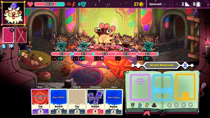 Bibidi Bibidi! is a wizardly card battler with real magic in its veins
