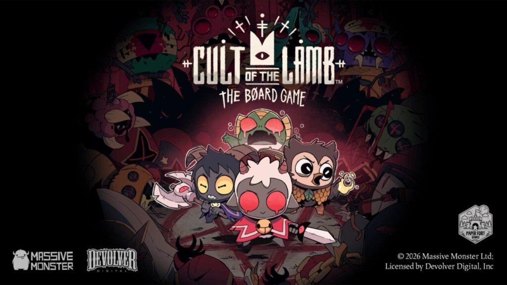 Paper Fort Games Brings You Into the Flock with Cult of the Lamb Board Game