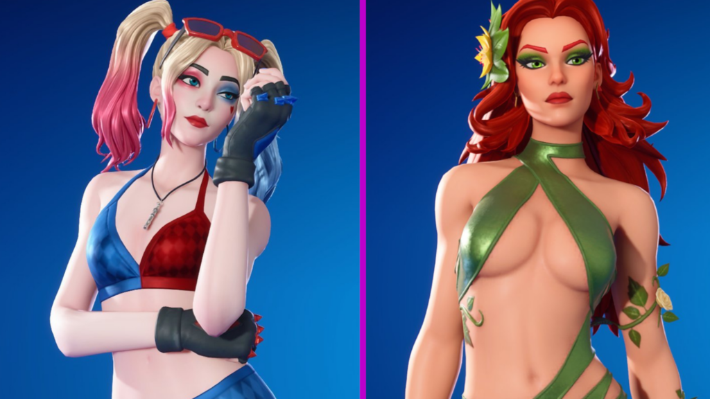 Fortnite’s New Poison Ivy and Harley Quinn ‘Smut Skins’ Are Age-Gated