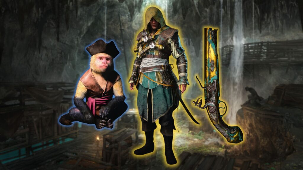 How to Claim Free Legendary Outfit & Pistol in AC Black Flag Resynced