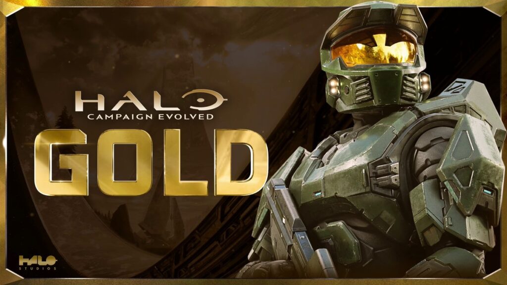 Halo : Campaign Evolved has gone gold!