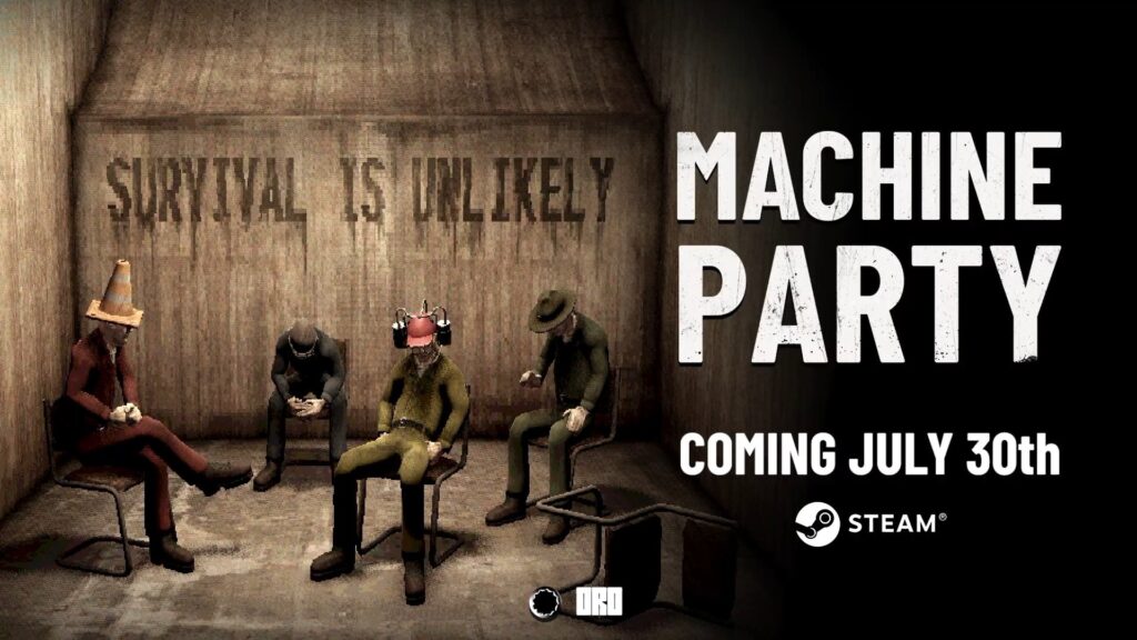 Machine Party, a coop title featuring violent mini-games, will be released on July 30
