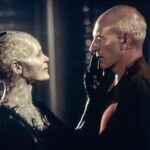 MTG’s Star Trek Commander decks include the Borg Queen, Worf, Spock, and Picard