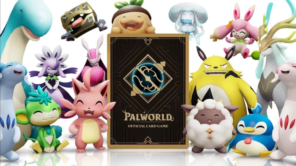 Palworld’s official card game presents its first booster pack ahead of a July 30 release