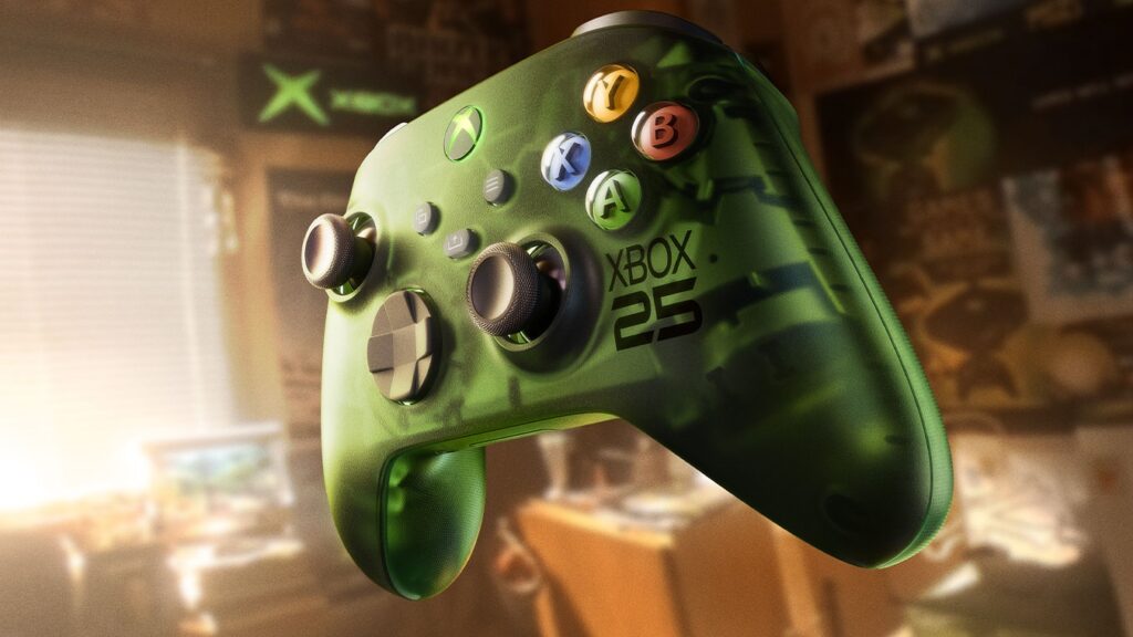 The 25th anniversary XBOX controller is set to launch on October 20 for €80