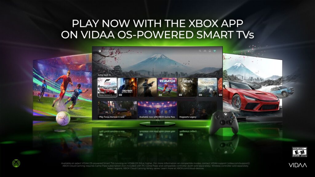 The XBOX app is coming to Hisense TVs and VIDAA OS TVs