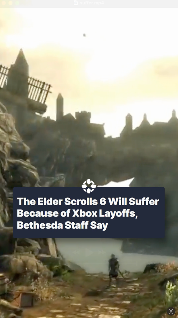 Xbox layoffs will have a “substantial and cascading effect” on development of The Elder Scrolls 6