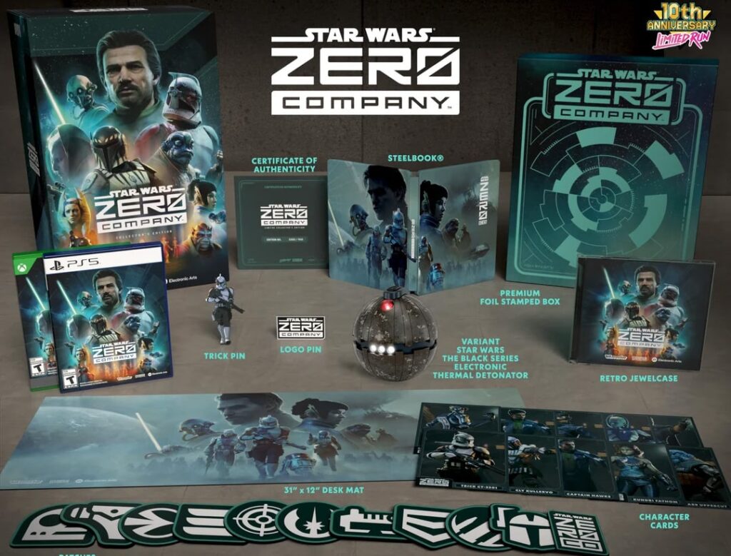 Start saving – Star Wars Zero Company gets a $300 Collector’s Edition with an electronic thermal detonator